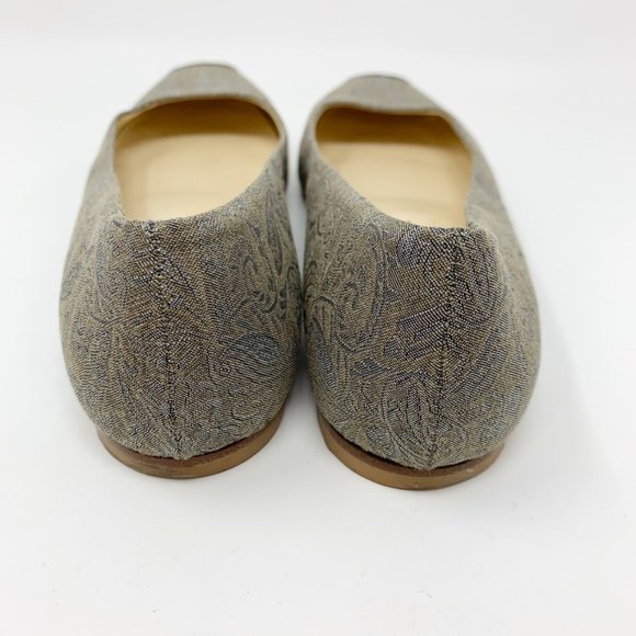 Marchez Vous Italy by Yeardley Fabric Flats Size 7 - Picture 6 of 10